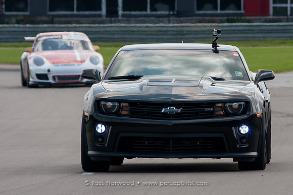 Camaro Z1 and Porsche